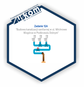 Rozpoczynamy realizację kolejnej  kluczowej inwestycji kanalizacyjnej na ul. Wichrowe Wzgórza w Podbrzeziu Dolnym w ramach projektu „Uporządkowanie gospodarki wodno-ściekowej w aglomeracji Kożuchów-ETAP II”